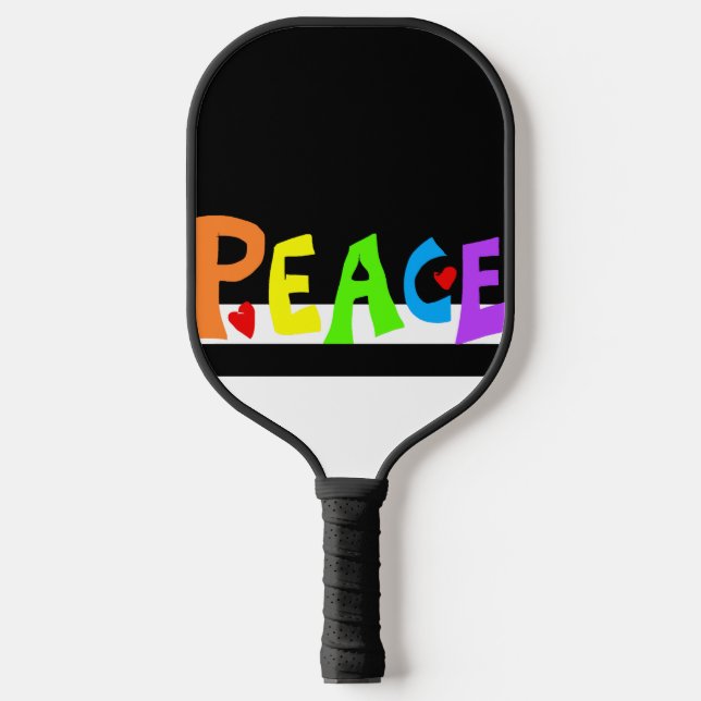 Palas De Pickleball MAZIPOODLES Paz Arcoíris (Anverso)