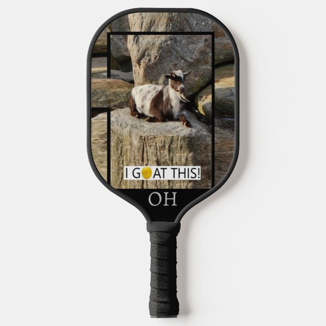 Palas De Pickleball "¡Me voy a esto! Ohio" Pickleball Paddle (Anverso)