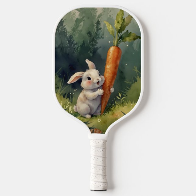Palas De Pickleball Meadow Bunny Dreams (Sueños de conejito pradera):  (Anverso)