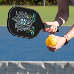 Palas De Pickleball Medusa Gorgon, la serpiente azul