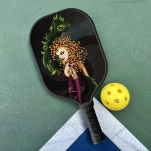 Palas De Pickleball Medusa Mitológica Mitología Griega Serpiente Gorgo