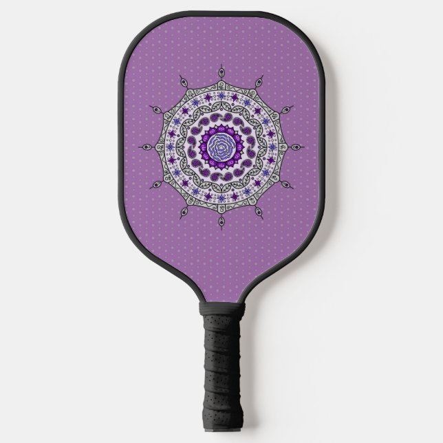 Palas De Pickleball Mehndi Fantasy Silver (Anverso)