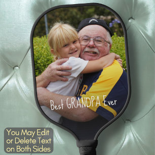 Palas De Pickleball Mejor Abuelo Crea Tu Propio Fun Fotográfico Person