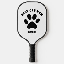Palas De Pickleball Mejor Gato Mamá Personalizado Texto Personalizado