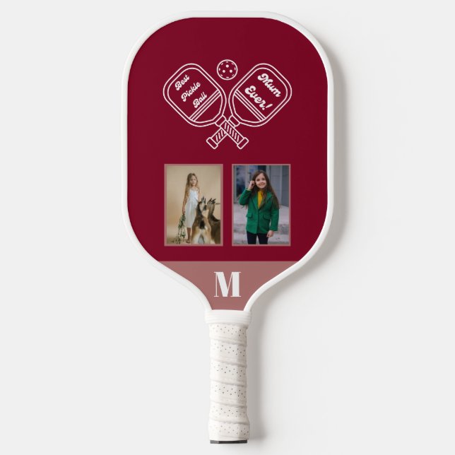 Palas De Pickleball Mejor Mamá de Pickleball Nunca 2 Selección de imag (Anverso)