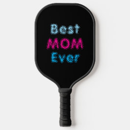 Palas De Pickleball Mejor Mamá del Mundo Remo de Pickleball Negro y Ro