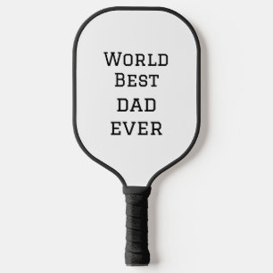 Palas De Pickleball Mejor papá del mundo jamás gordo agregar nombre te