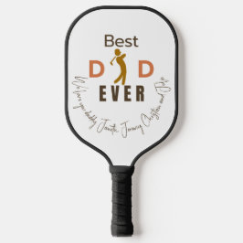 Palas De Pickleball Mejor Papá Que Te Amamos Día De Los Padres De Papi