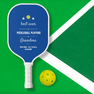 Palas De Pickleball Mejor Personalizado de la abuela que juega al balo