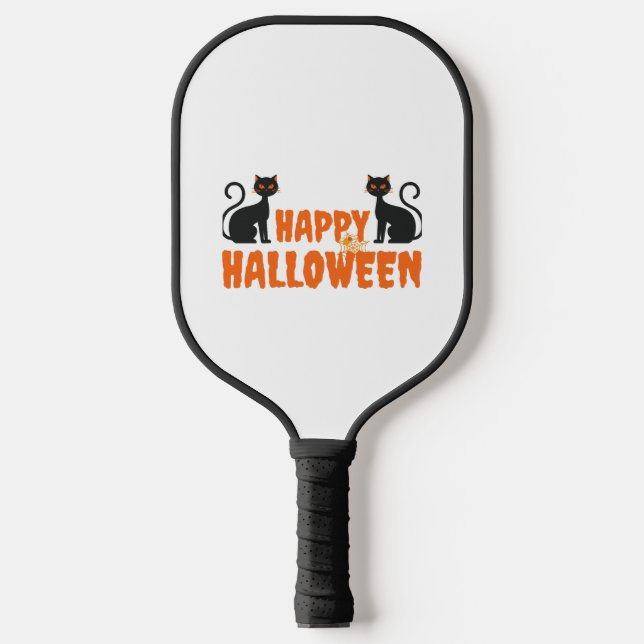 Palas De Pickleball mejor regalo para halloween feliz halloween (Anverso)