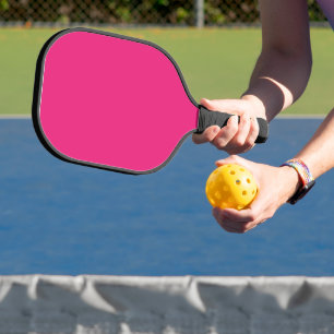Palas De Pickleball Mejora tu diseño con fondo rosado