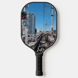 Palas De Pickleball Metallic Nature Cityscape 1 Pickleball Paddle
