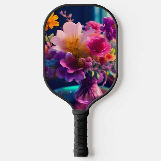 Palas De Pickleball Mezcla de flores Vase 1 (Anverso)