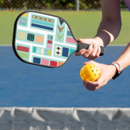 Palas De Pickleball Mezcla moderna de mediados de siglo