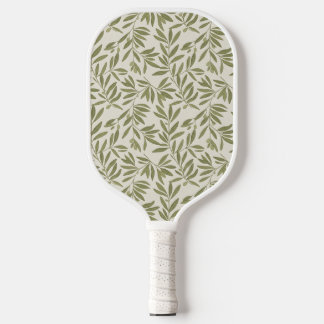 Palas De Pickleball Minimal Olive Branch Pattern