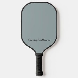 Palas De Pickleball Minimalista Dusty Blue Profesional Simple