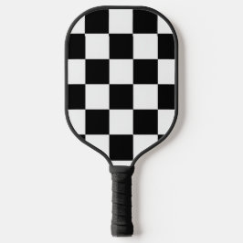 Palas De Pickleball Minimalista Retro Cuadros – Streetwear Monocromo