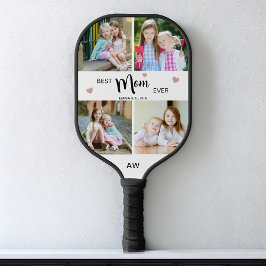 Palas De Pickleball Mínimo Mejor Mamá Día de la Madre Con Iniciales