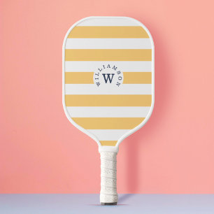 Palas De Pickleball Mínimo moderno Personalizado de banda amarilla ama