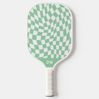 Palas De Pickleball Mint Green Monograma Vintage Waval Checkpoint