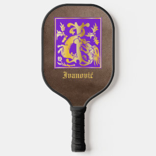 Palas De Pickleball Míticas criaturas del siglo XVI Capital decorativa