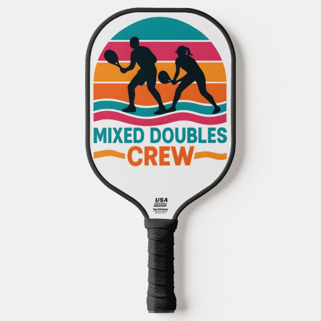 Palas De Pickleball Mixed Doubles Crew Pickleball Paddles (Anverso)