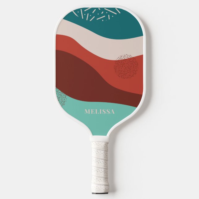 Palas De Pickleball Moda retro personalizada (Anverso)