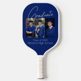Palas De Pickleball Modern Graduation Party Photo Display