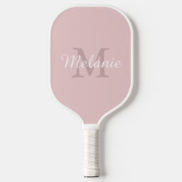 Palas De Pickleball Modern Personalized Monogram Script