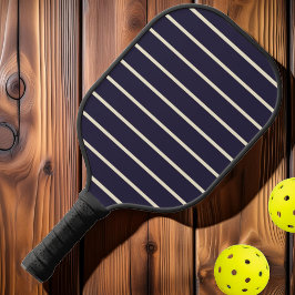 Palas De Pickleball Moderno de franjas de mediados de siglo Océano de