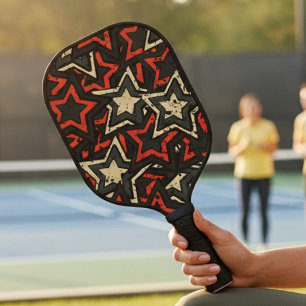 Palas De Pickleball Moderno Personalizado de patrones Guay Grunge de e