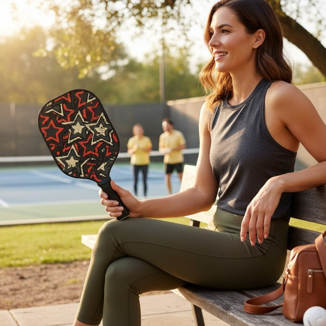 Palas De Pickleball Moderno Personalizado de patrones Guay Grunge de e (Subido por el creador)