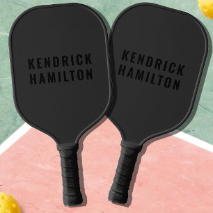 Palas De Pickleball Moderno y moderno negro negro negro negro Minimali