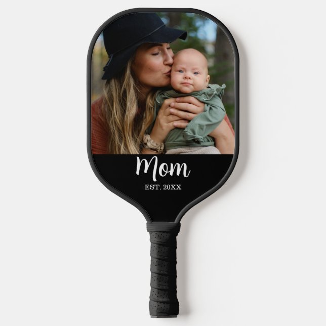 Palas De Pickleball Mom Est. Script Photo  (Anverso)