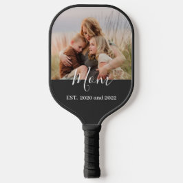 Palas De Pickleball Mom Established Fun Script Photo