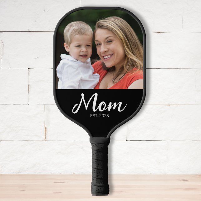 Palas De Pickleball Mom Established Fun Script Photo (Subido por el creador)