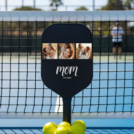 Palas De Pickleball Mom Established Modern Bold Script Black 3 Photo