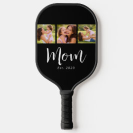 Palas De Pickleball Mom Established Modern Bold Script Black 3 Photo
