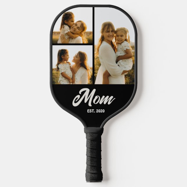 Palas De Pickleball Mom Established Script Black 3 Photo (Anverso)
