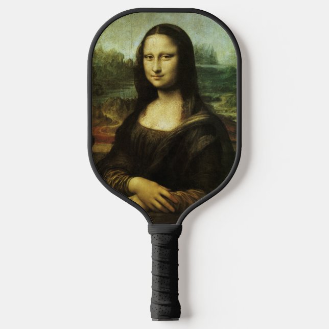 Palas De Pickleball Mona Lisa de Leonardo da Vinci, Arte del Renacimie (Anverso)