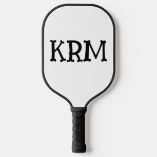 PALAS DE PICKLEBALL MONOGRAM PERSONALIZADO 3 LETRA PADDLE DE PICKLEBAL