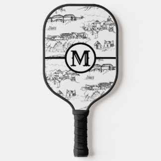 Palas De Pickleball Monograma Chattanooga Toile Pickleball Paddle