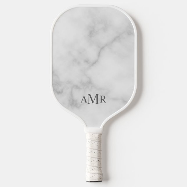 Palas De Pickleball Monograma clásico personalizado (Anverso)