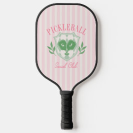 Palas De Pickleball Monograma de nombre personalizado Reina de pellebo
