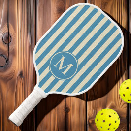 Palas De Pickleball Monograma de Polo de Mediano Siglo con Banda Profu