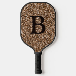 Palas De Pickleball Monograma de secuencia de cobre