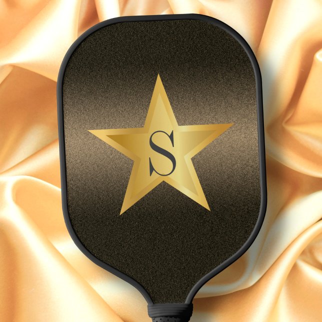 Palas De Pickleball Monograma del jugador estrella de bola de bolas de (Subido por el creador)