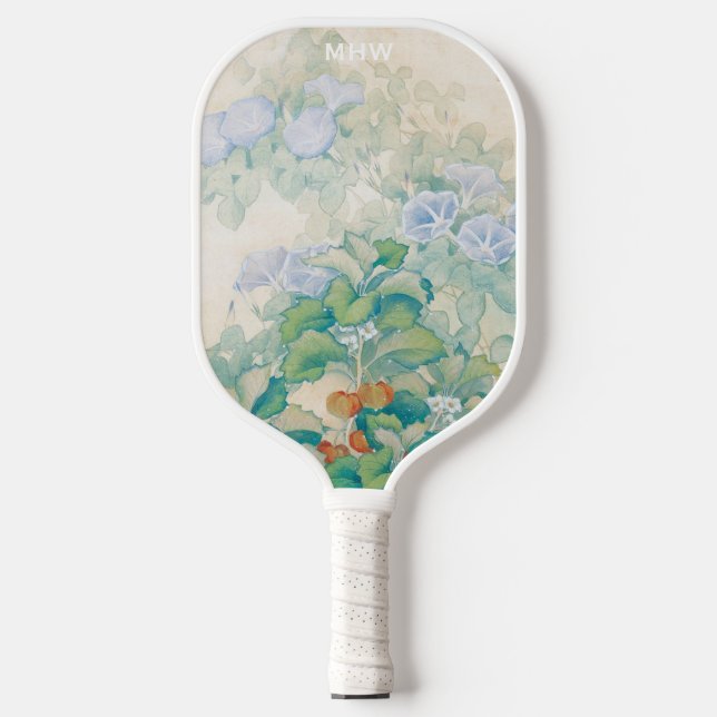 Palas De Pickleball Monograma del personalizado de arte japonés (Anverso)