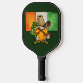 Palas De Pickleball Monograma del vaquero de la bandera irlandesa Gnom