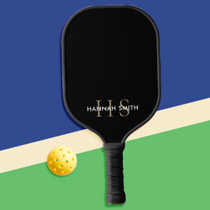 Palas De Pickleball Monograma Minimalista moderno